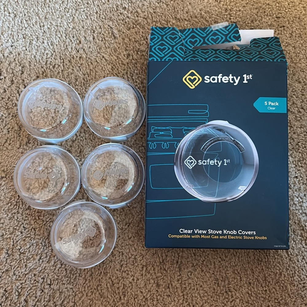 Safety 1st Clear Stove Knob Covers